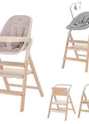 Стілець для годування crl-16701 "ergo" sugar beige moq carrello