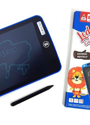 Планшет для рисования lcd writing tablet 8,5'' монохромный 9001 р.23*15*0,8см