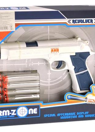Пистолет на поролоновых патронах в коробке z1160a р.31*4,5*23см