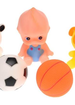 Набор пикалок bls59-6 5 шт в шарик yg toys