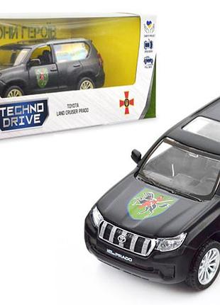 Машина 250359m "toyota land cruiser prado шеврони героїв 110 омбр" technodrive