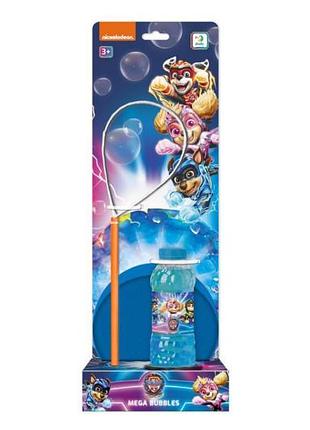 Пузырьки мыльные 200514 "mega bubbles с тарелкой щенячий патруль" объем 450 мл dodo