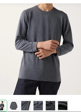 Термолонгслив кофта uniqlo heattech ultra warm men's рр 46-48