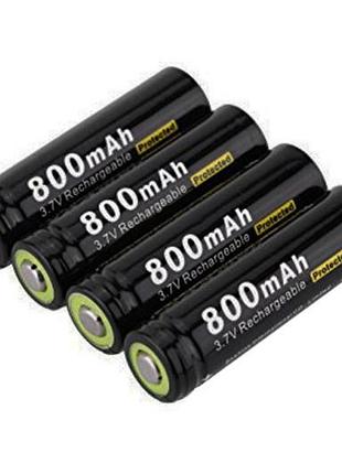 Аккумулятор литиевый 800 mah 3.7v 14500