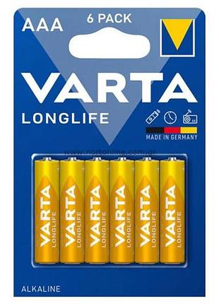 Батарейки varta lr-03 long life power блистер шт