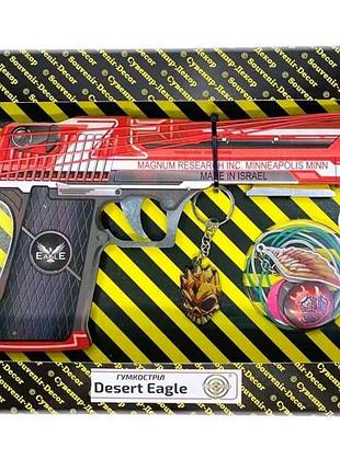 Резинкострел "desert eagle code red" box