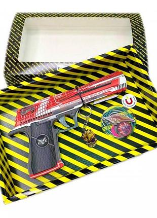 Резинкострел "desert eagle code red" box 2