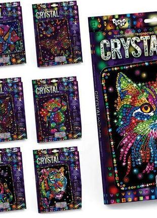 Набор для творчества crm-01-01,02,03,04...10 "crystal mosaic" danko