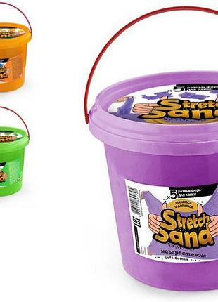 Слайм sts-01-01u "stretch sand" 700 гр, в ведре danko