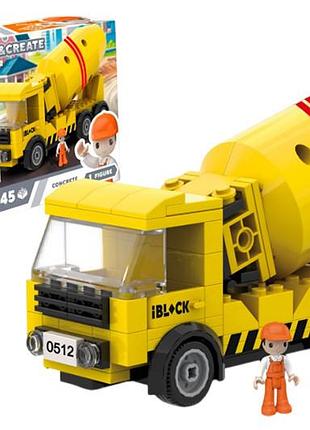 Конструктор kh53/002/2 iblock junior 145 деталей, короб. 24x6x16 см kids hits
