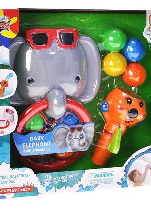 Іграшка для купання 33555 "слоник" в коробці р.35x8,5x32 см yg toys