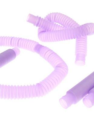 Игрушка антистресс "pop tube fluoric" светится в шарике sg013 р.2,9см