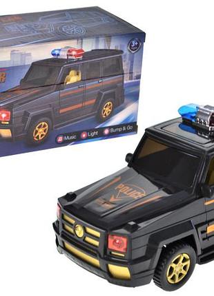 Машина 5091d "полиция" на батарейках в коробке yg toys