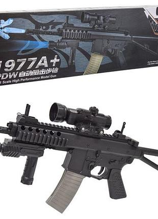 Автомат 1977a+ в коробке – 73,5x21x6,5 см, р-р игрушки-71 см