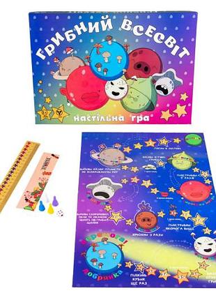 Настольная игра "грибная вселенная" 30337 strateg