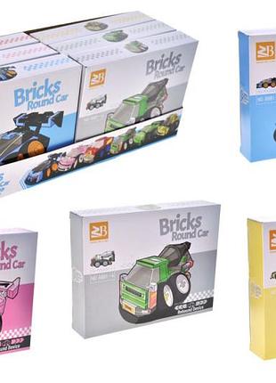 Конструктор 6881 "машина" в дисплее 6 шт р.23.5x4.5x18.5 см yg toys