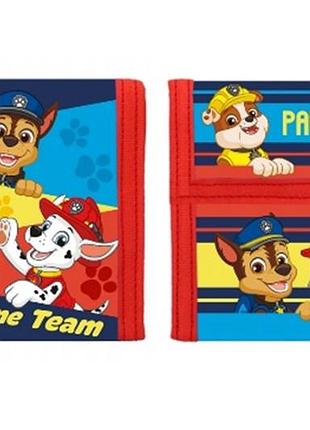 Гаманець paw patrol pl82125, для хлопчиків 13*10,5см