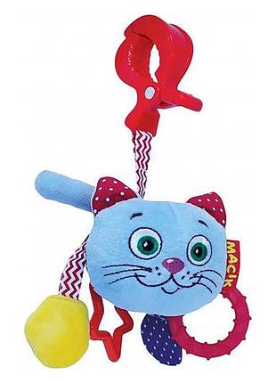 Брязкальце підвіска mc110305-01 "котик" м'яке масік