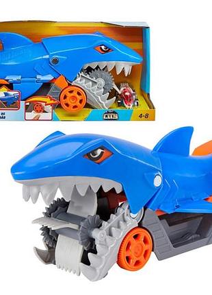 Грузовик-транспортер gvg36 «акуличья пасть» hot wheels