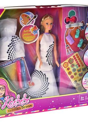 Кукла wg294 с платьем и декорированием, в коробке р.36x6x32 см yg toys