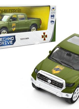 Машина km6008 "toyota tundra шеврони героїв азов" technodrive