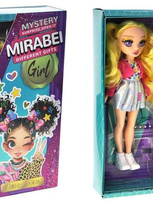 Кукла ml004 "mirabel" в коробке р.32x21x6,5 см yg toys