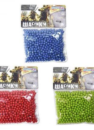 Шарики для оружия (d=6mm. 1000шт) в шарике 1-152 colorplast