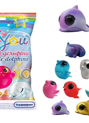 Коллекционная фигурка-сюрприз you you – мылые дельфины (в диспл.) 58/cn21 #sbabam