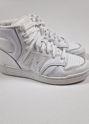 Женские кроссовки new balance 480 high triple white