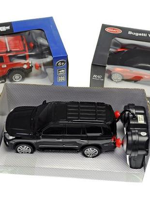 Машина на батарейках, р/у 27020 1:24 hummer h2, 2 цвета, в коробке 29*14*11,5 см