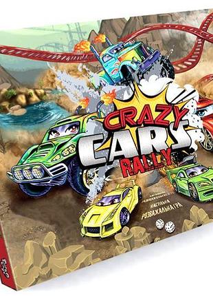 Настольная игра dtg93r "crazy cars rally" danko