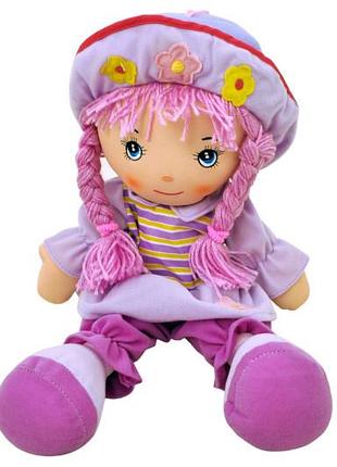 Кукла мягкая музыкальная (рус), 2 вида, в шарике r2020b р.46*21см.