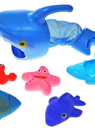 Игрушка для купания hy785-3 "hungry shark" в шарик р.34x23x10,5 см yg toys