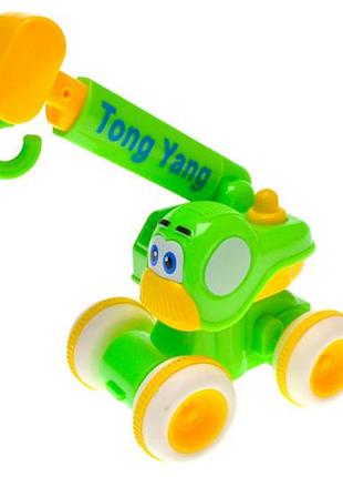 Машина кран 0542-1 інерційна, для немовлят, в кульку р.20x19x8 см yg toys
