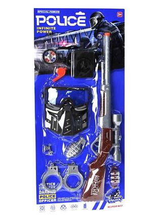 Полицейский набор 999-4 на блистере р.65x29x3 см yg toys