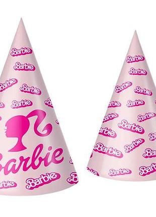 Колпачок бумажный 12817 "barbie" розовый 10шт.