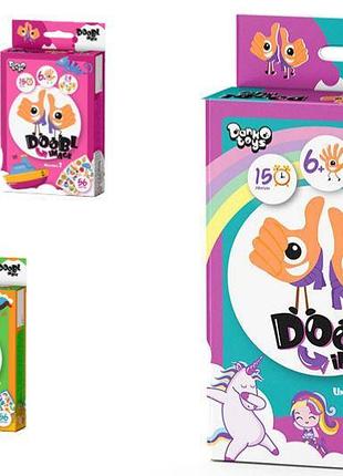 Настільна гра dbi-02-01u,02u,03u,04u "doobl image" міні danko