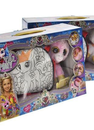 Набор для творчества rp-01-08u "royal pony" сумочка, с единорогом danko