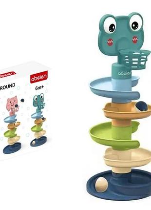 Развивающая игрушка 52033 "башня с шариками" в коробке р.29x29x26 см yg toys