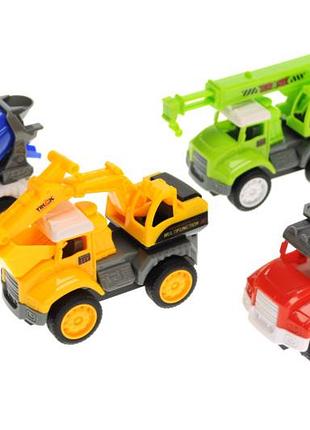 Набор машин инерционных 8899-24, в шарике 4шт р.29x20x5 см yg toys