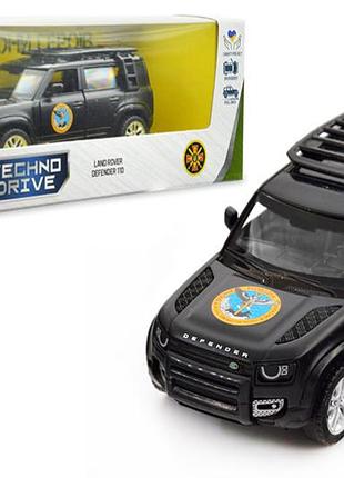 Машина 250364m "land rover defender 110 шеврони героїв гур мо" technodrive