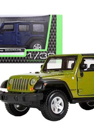 Машина 18-43012 "jeep wrangler unlimited rubicon" 1:32 bburago