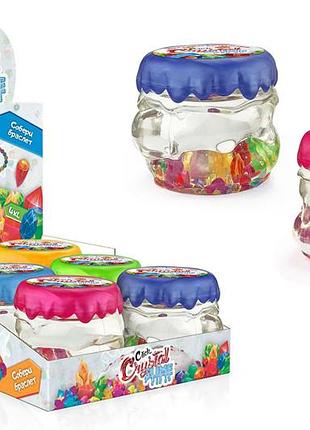 Слайм cs-01-01u "crystal slime" 400 гр, в дисплее 6 шт. danko