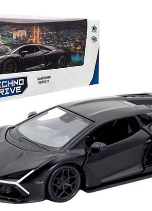 Машина 250934ubl "lamborghini revuelto" матовая черная technodrive