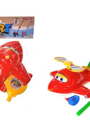 Каталка 9921a "литачок" с музыкой и светом, в шарик р.35*26*15 см yg toys