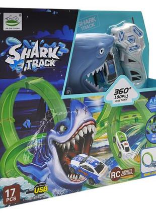 Трек с запуском "shark track" на аккумуляторе, в коробке 6688-621