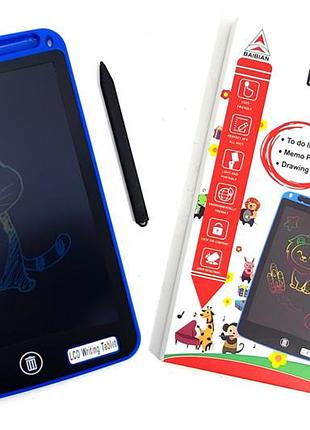 Планшет для рисования lcd writing tablet 8,5'' цветной 9001c р.23*15*0,8см