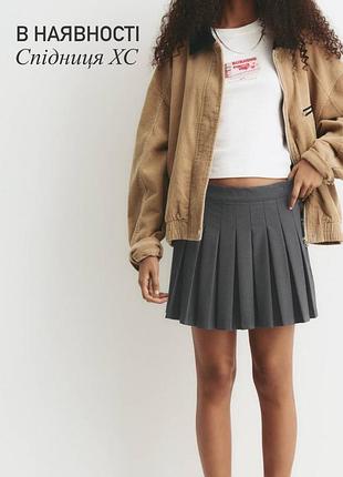 Спідниця тенісна пліссе pull bear