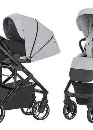 Коляска прогулянкова crl-5508 "alfa" feather grey bf carrello