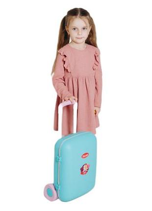 Чемодан 01520/2 бирюзовый doloni 6